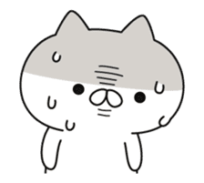 a lot of cute cat animation sticker #12413731