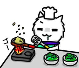 abandoned cat sticker #12413932