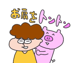 Dajare animals sticker #12414124