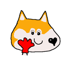 Shiba inu MOMO chan the third as well 22 sticker #12414239