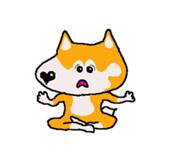 Shiba inu MOMO chan the third as well 22 sticker #12414242