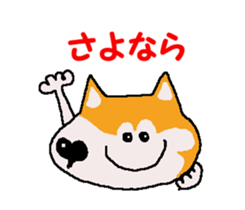 Shiba inu MOMO chan the third as well 22 sticker #12414252