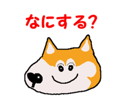 Shiba inu MOMO chan the third as well 22 sticker #12414255