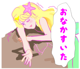 Beautiful and elegant mermaid Princess 6 sticker #12414960