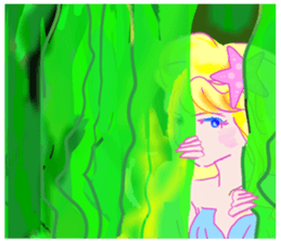 Beautiful and elegant mermaid Princess 6 sticker #12414961