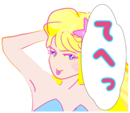 Beautiful and elegant mermaid Princess 6 sticker #12414967