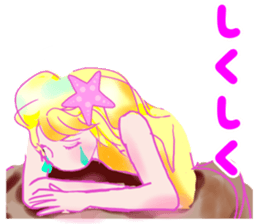 Beautiful and elegant mermaid Princess 6 sticker #12414972