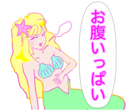 Beautiful and elegant mermaid Princess 6 sticker #12414973