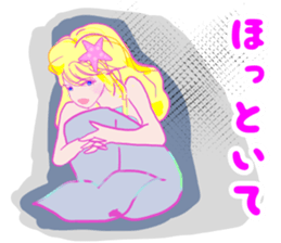 Beautiful and elegant mermaid Princess 6 sticker #12414974