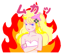 Beautiful and elegant mermaid Princess 6 sticker #12414982