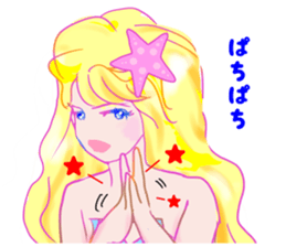 Beautiful and elegant mermaid Princess 6 sticker #12414985