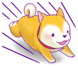 Honwaka animals zoo.Shiba ver. sticker #12415037