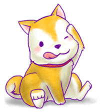 Honwaka animals zoo.Shiba ver. sticker #12415039
