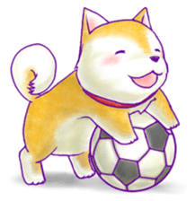 Honwaka animals zoo.Shiba ver. sticker #12415040