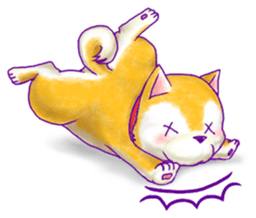 Honwaka animals zoo.Shiba ver. sticker #12415049