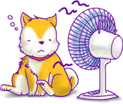 Honwaka animals zoo.Shiba ver. sticker #12415060