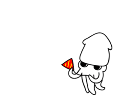 The squid do. sticker #12415077