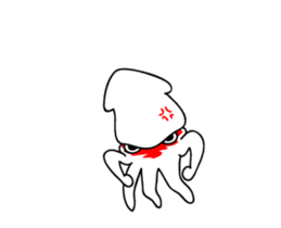 The squid do. sticker #12415084