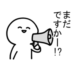 The editorial staff run down sticker #12415521