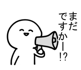 The editorial staff run down sticker #12415521