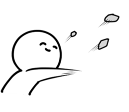 The editorial staff run down sticker #12415541