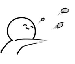 The editorial staff run down sticker #12415541