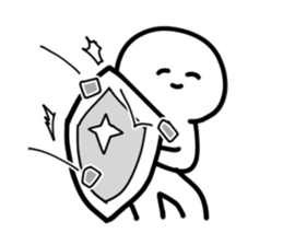 The cartoonist who excuses sticker #12415595