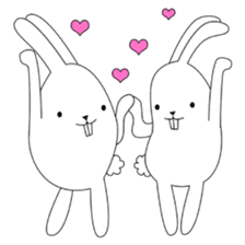 Token the Bunny, In Love sticker #12415897