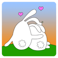 Token the Bunny, In Love sticker #12415903