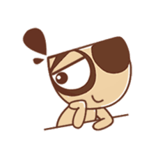 Daodao dog sticker #12416066