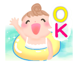 Sunny girl ! sticker #12416193