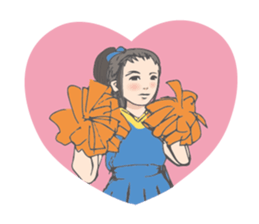 baseball support sticker #12416248