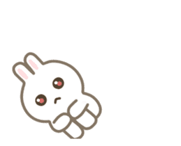 The Little cute Rabbit sticker #12416367