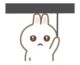 The Little cute Rabbit sticker #12416370