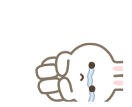 The Little cute Rabbit sticker #12416371