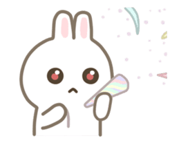 The Little cute Rabbit sticker #12416377