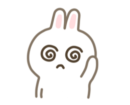 The Little cute Rabbit sticker #12416378