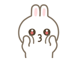 The Little cute Rabbit sticker #12416379