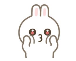 The Little cute Rabbit sticker #12416379