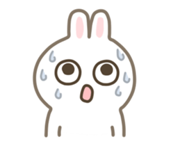 The Little cute Rabbit sticker #12416381