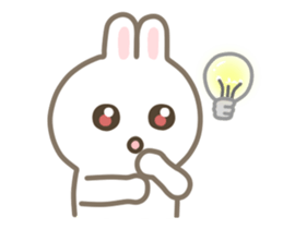 The Little cute Rabbit sticker #12416384