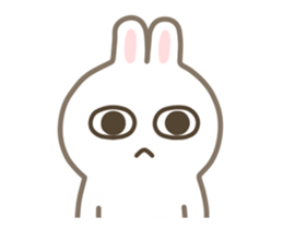 The Little cute Rabbit sticker #12416387