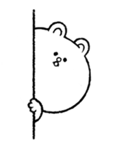Bear at home sticker #12416401
