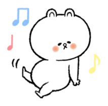 Bear at home sticker #12416405
