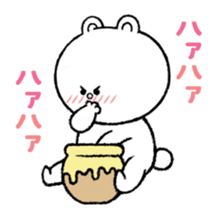 Bear at home sticker #12416413