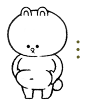 Bear at home sticker #12416414