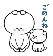 Bear at home sticker #12416419