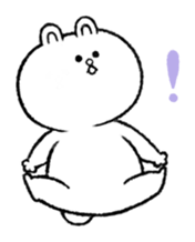 Bear at home sticker #12416423