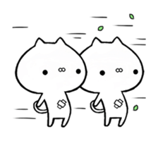 It is sometimes a cat a cat sticker #12416796