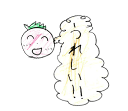 Various food stickers sticker #12417021